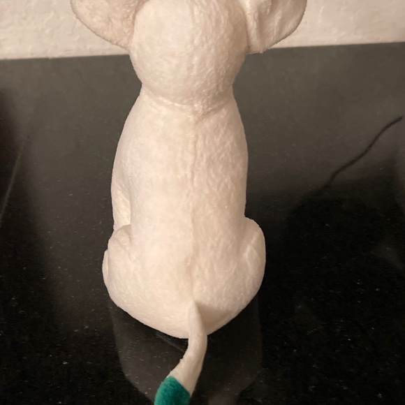 Macy's “Green Dog” Brand Mascot with Tush Tags 7” VINTAGE Plush very rare! - Picture 3 of 10